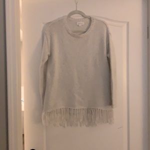 ICE White Wool Alpaca Sweater